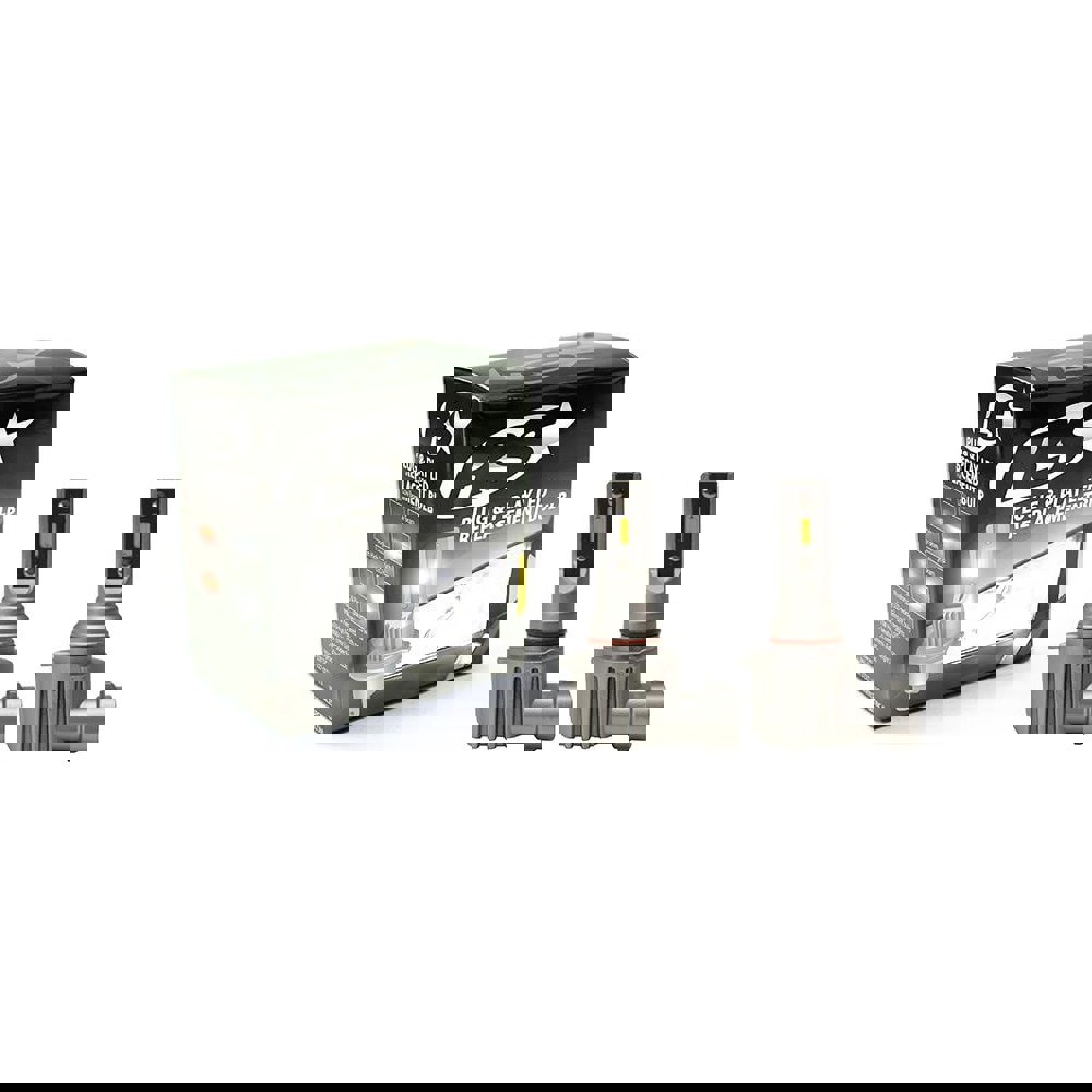 Headlights; Product Type: Plug & Play Replacement Bulb Kit ; Base Type: 9005 ; Lumens per Pair: 4420 ; Kelvin Scale/Color: 6000K ; Beam Type: Directional ; Voltage: 9 VDC; 32 VDC